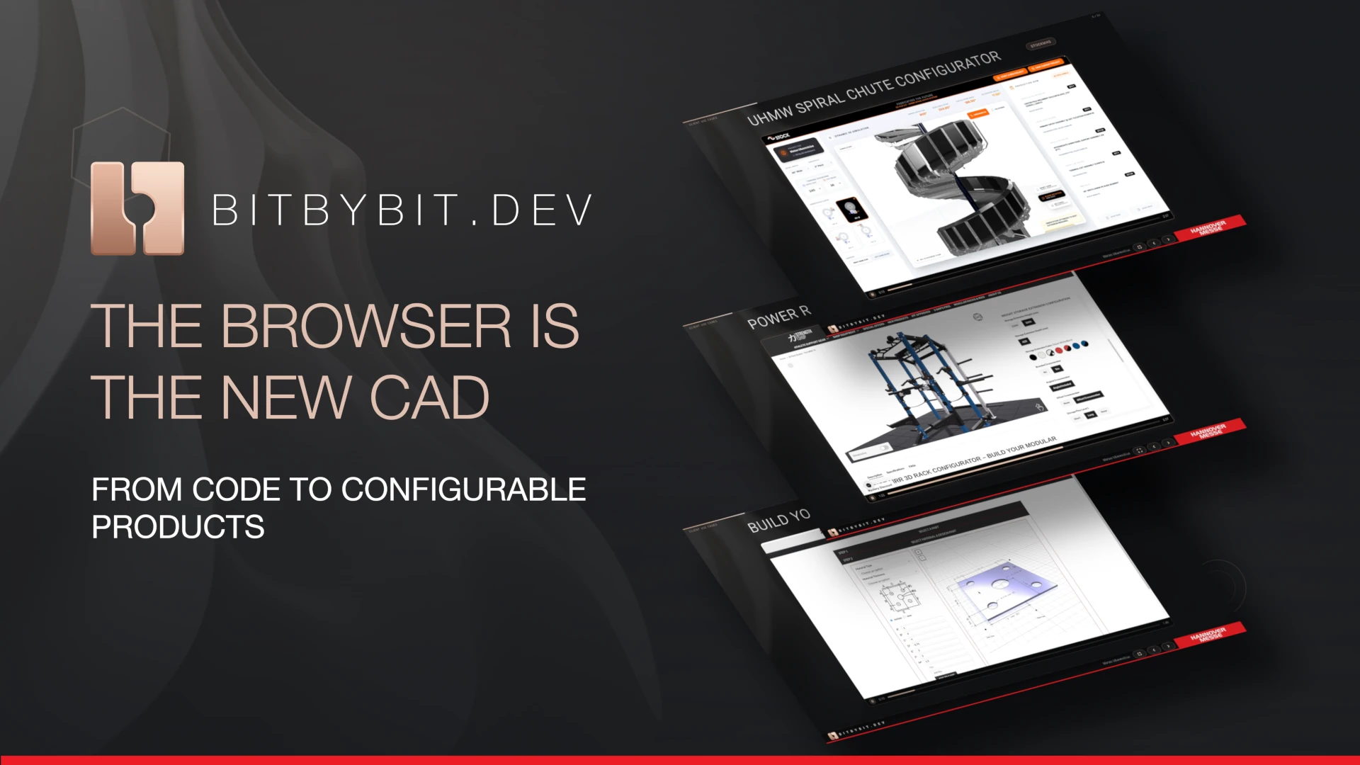 The Browser Is the New CAD - Hannover Messe 2026 Matas Ubarevičius at Hannover Messe 2026