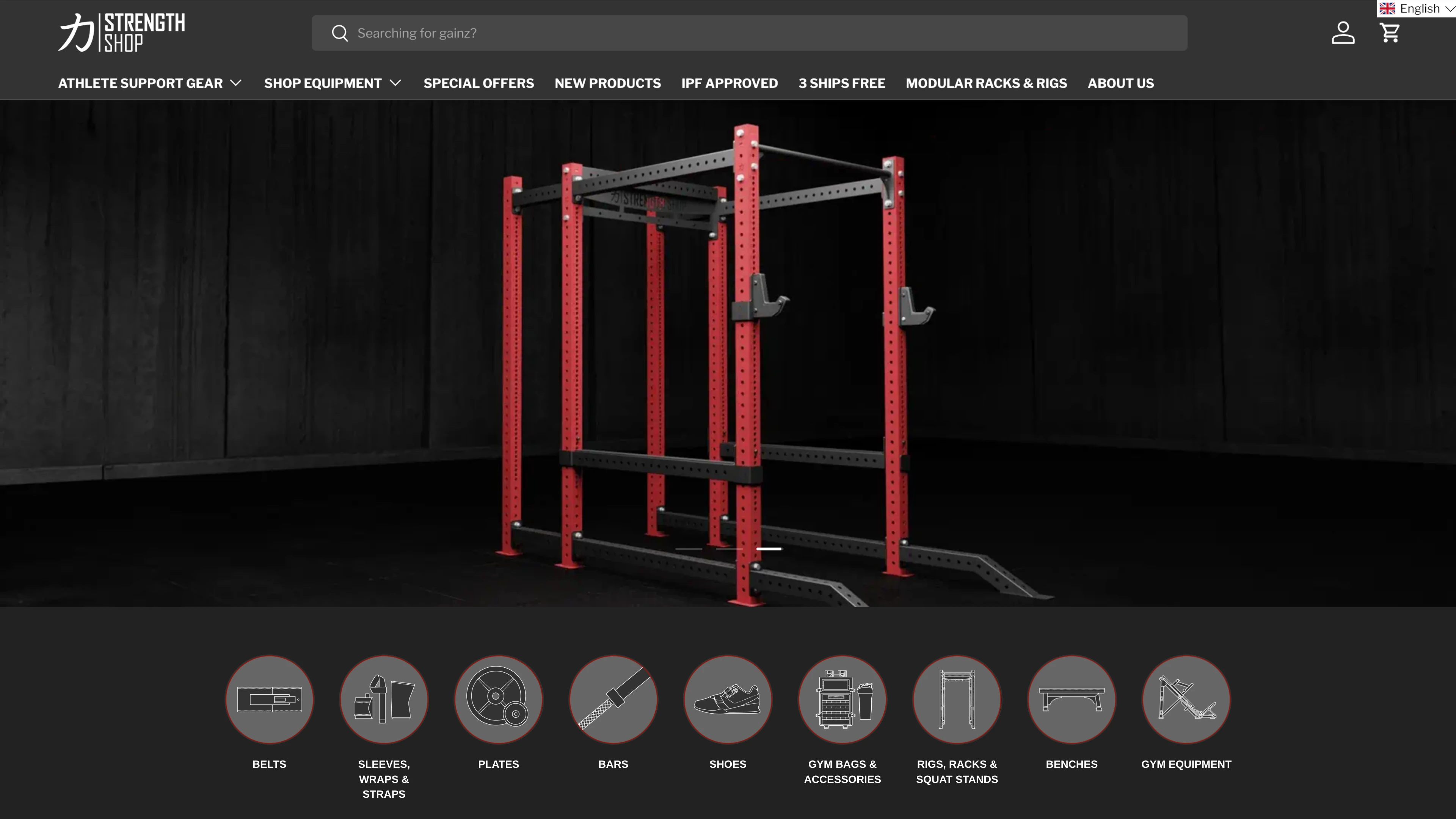 Strength Shop Launched Riot MRR 75 Power Rack 3D Configurator on Shopify With 3D Bits App