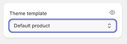 Shopify Product Template