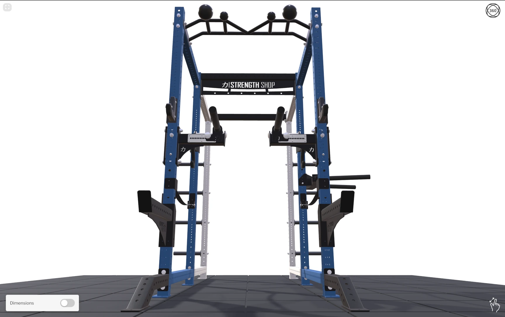 Strengthshop Pro Power Rack configurator 2