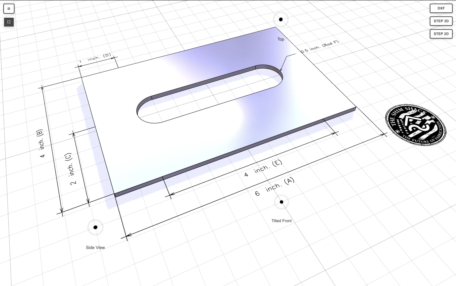 The Shim Shack configurator variant 10