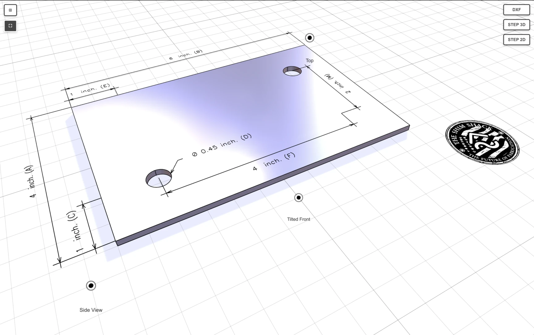 The Shim Shack configurator variant 8