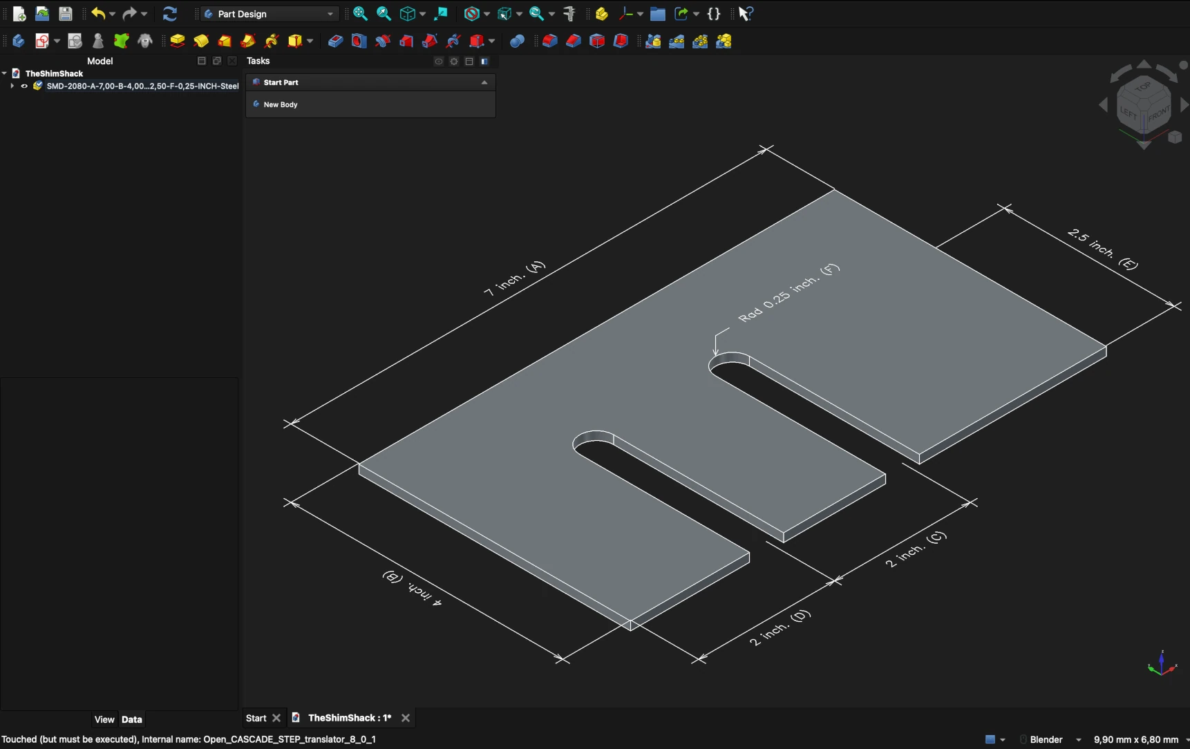 The Shim Shack part exported and opened in 1