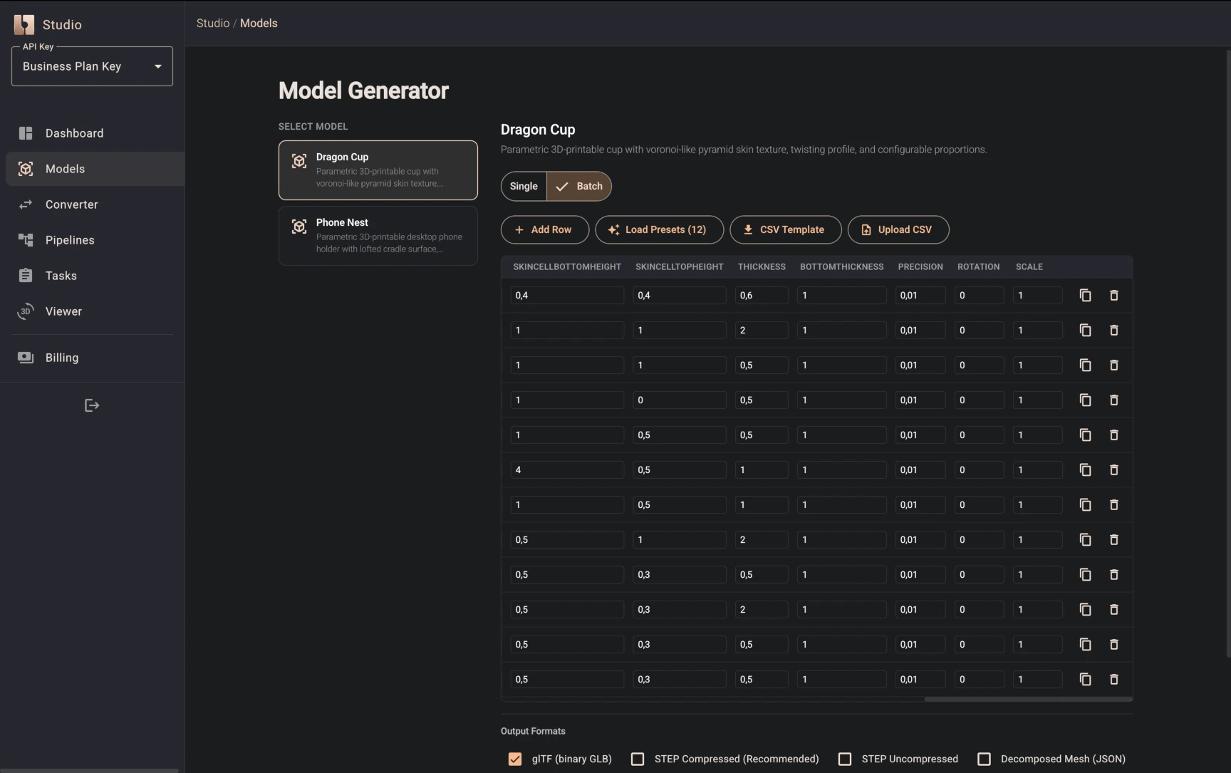 Managed Bitbybit CAD Cloud processing and model generation 2