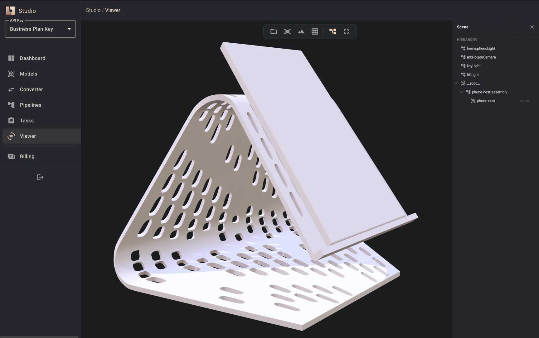 Bitbybit Studio CAD Cloud 3D Model Generation 1